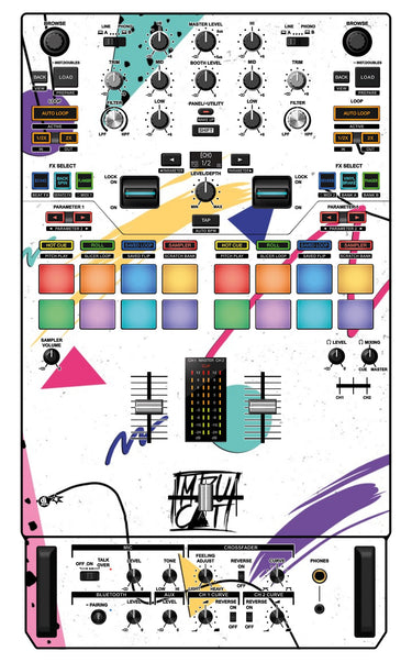 Pioneer DJ DJM S7 Skin Mizucat White